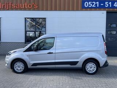 Ford TRANSIT CONNECT 1.5 TDCI 100pk L2 Trend / vaste prijs rijklaar ? 13.950 ex btw / nieuwe koppeling / lease vanaf ? 337 / airco / cruise / navi / 3 zits / zilver metallic !