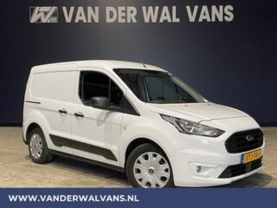 Ford TRANSIT CONNECT 1.5 TDCI L1H1 Euro6 Airco | 3-zits | Parkeersensoren | verwarmde voorruit bluetooth telefoonvoorbereiding, zijdeur