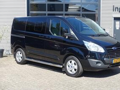 Ford TRANSIT CUSTOM 290 2.0 TDCI 170PK L1H1 Sport DC l Leder l Navi l Camera l Airco l Trekhaak