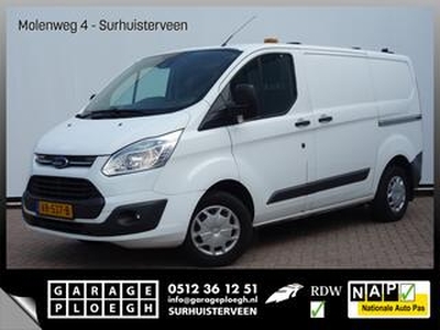 Ford TRANSIT CUSTOM 3-Pers 2.2 TDCI 2xSchuifdeur Camera Trekhaak Airco Cruise 3 zits