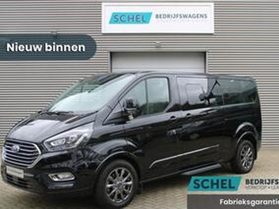 Ford TRANSIT CUSTOM Tourneo Dubbel Cabine 320 2.0 TDCI L2H1 Titanium X 170pk - Adaptive - Xenon - Blind Spot - Navigatie - Camera - Rijklaar