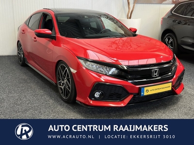 Honda Civic 1.5 i-VTEC Sport 183 PK NAVIGATIE ADAPTIVE CRUISE CONTROL PANORAMA SCHUIF/KANTELDAK APPLE CARPLAY/ANDROID RIJSTROOKSENSOREN KEYLESS GO ZEER MOOI !! LOCATIE 3010