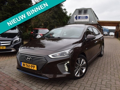 Hyundai IONIQ 1.6 GDi First Edition AUTOM/ADAP CRUISE/DAK/NAVI/AIRCO-ECC/TREKH/LEDER/CAMERA/PDC V+A/BLUETOOTH/LMW/STUUR STOEL VERW