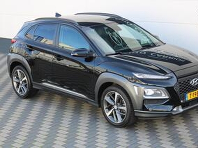 Hyundai Kona 1.6 T-GDI 4WD 177PK Leder HUD Camera Trekhaak !!