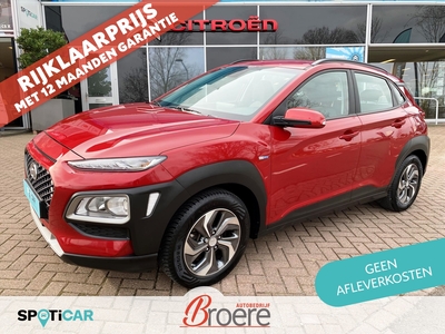 HYUNDAI KONA 1.6GDI HEV 2WD Automaat Comfort | 16 inch velgen all weather banden, camera, climate- en cruise control, dab, bluetooth, navigatie, armsteun