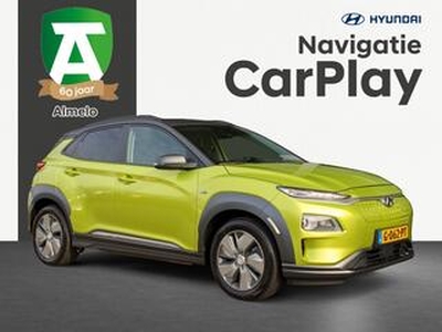 Hyundai Kona EV Comfort 39 kWh | Half leder | Navi by app