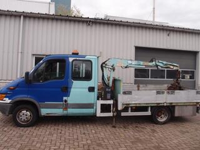 Iveco DAILY 50 C 11 D 435 2600kg kraan rotataror knijper bakker open-laadbak pick up