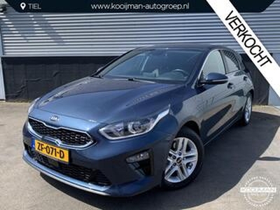 KIA CEE D 1.0 T-GDi DynamicPlusLine Nieuw geleverd, 1e eign., Stoel-& Stuurwielverwarming, Privacy glass, BTW auto, Smart Key, Navigatie, All-season banden