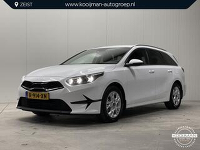 KIA CEE D Sportswagon 1.5 T-GDi DynamicPlusLine 1400KG Trekgewicht, Nieuwe model, Stoel + Stuurwielverwarming, BTW, Carplay & Androidauto navigatie, Privacy glass, Parkeersensoren + Camera