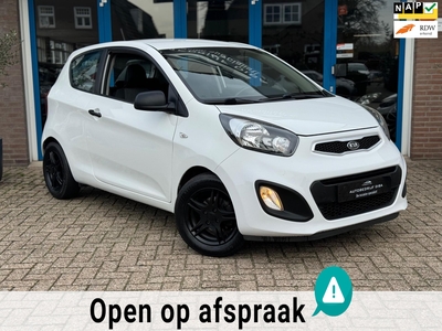 KIA PICANTO 1.0 CVVT ComfortLine 2014 Wit 3drs AIRCO LM NAP!