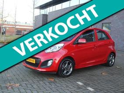 KIA PICANTO 1.0 CVVT ISG Plus Pack parelmoer rood Airco Navigatie