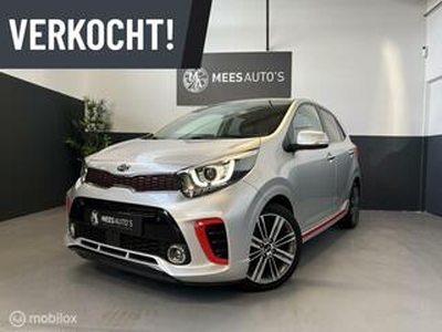 KIA PICANTO 1.0 T-GDI GT-Line|101pk|Camera| Leer| Carplay|