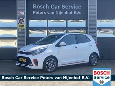 KIA PICANTO 1.2 CVVT GT-Line ?5DRS ?AIRCO ?CARPLAY ?NAVIGATIE ?CAMERA ?PDC ?LED ?CRUISE ?LEER ?16'' ?119DKM VERKOCHT