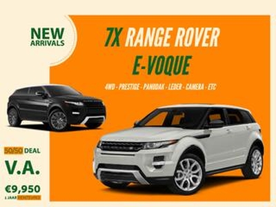 Land Rover RANGE ROVER EVOQUE LET OP! 7X IN DIVERSE UITVOERINGEN! V.A. ?14.900,-!