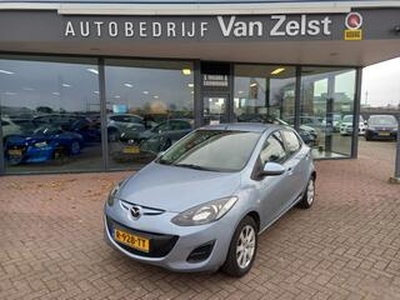 Mazda 2 1.3 Cool, Airco, Elektrische ramen, stuurwiel bediening, elektrische spiegels, Multimedia voorbereiding Nette auto incl. BOVAG garantie