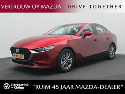 Mazda 3 2.0 e-SkyActiv-G Comfort met leer pakket automaat : dealer onderhouden