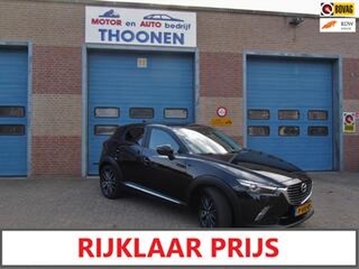 Mazda CX-3 2.0 SkyActiv-G 120 TS+ 5 deurs,SUV| airco|Boordcomputer|Stoelverwarming|inklapbare spiegels|cruise control|regensensor