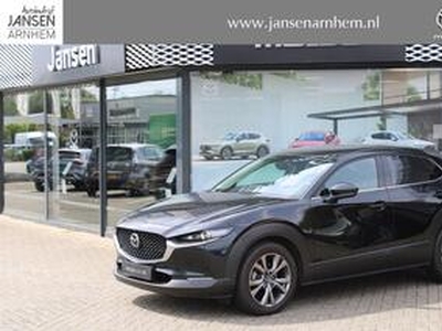 Mazda CX-30 2.0 SkyActiv-X 180 4WD Luxury , Automaat, I-Activsense Pakket, Leder, Bose, Navi, 360 Camera, LMV 18 Inch, HUD, Adap.Cruise Apple Carplay, Stuur/Stoelverwarming