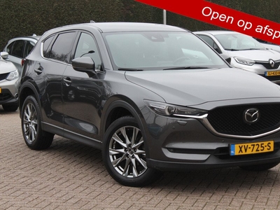 Mazda CX-5 2.0 SkyActiv-G 165 Signature / Trekhaak / 360Camera / Head-up / Bose / Keyless / Dodehoek / 19'' / Leder / ACC / Stuurverwarming