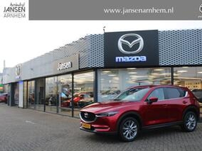 Mazda CX-5 2.5 SkyActiv-G 194 GT-M Line , Automaat, Leder, HUD, 360 Camera, LMV 19 Inch, Navi, Cruise, Clima, Apple Carplay, Stuur/Stoelverwarming, PDC, LKA