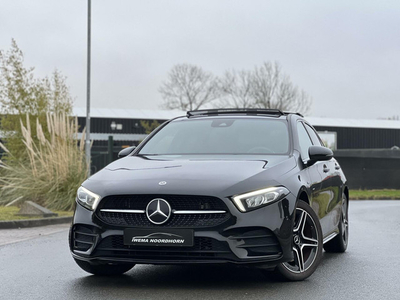 Mercedes A-klasse 250 e AMG A250e Panoramadak|Camera|Burmester®|Widescreen|AppleCarplay|DAB+|Sfeerverlichting|Head-Up