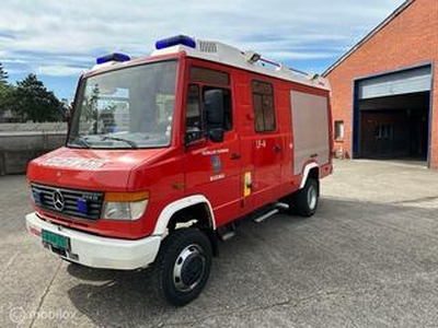 Mercedes-Benz 814 4x4 22.129 KM nieuw brandweer expeditie