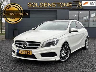 Mercedes-Benz A-klasse 200 Ambition AMG Line,2e Eigenaar,Airco,Stoelverwarming,Schuifdak,Leder,Camera,Nieuwe APK bij Aflevering