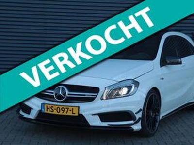 Mercedes-Benz A-KLASSE 45 AMG 4MATIC | PANO - AKRAPOVIC - DEALER OND.