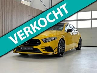 Mercedes-Benz A-KLASSE A35 AMG 4MATIC PANORAMADAK - BURMESTER - STOELVERWARMING - NAVIGATIE - 19'' INCH VELGEN