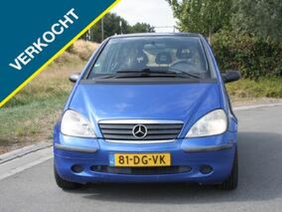 Mercedes-Benz A-KLASSE VERKOCHT!!!