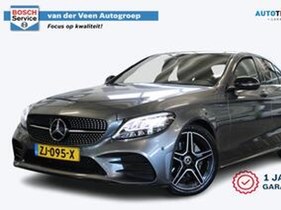 Mercedes-Benz C-KLASSE 160 Business Solution | Incl. 1 jaar garantie | AMG | Automaat | Dealer onderhouden | Panorama dak | Navigatie | Sportstoelen + Verwarming | Parkeerhulp | F1 flippers | Zwarte hemel | | LED high performance koplampen | Mooie uitstraling |