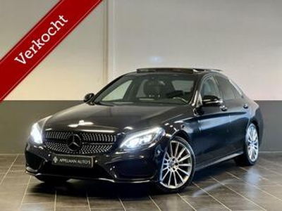 Mercedes-Benz C-KLASSE 180 Prestige AMG | Pano | Navi | Leder | Dealer Onderhouden |