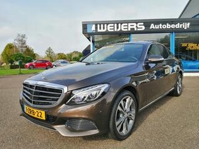 Mercedes-Benz C-KLASSE 250 Prestige, Automaat, Navi, Panoramadak, Leder, 18 inch, LED,