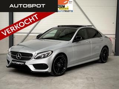 Mercedes-Benz C-KLASSE C200D AMG FULL PANO LEDER LED NAVI