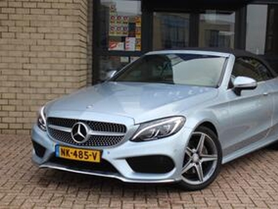 Mercedes-Benz C-KLASSE Cabrio 180 AMG STYLING-CAMERA-MULTIBEAM-AIRCAP-NAVI-COMPLEET