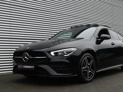 Mercedes-Benz CLA-KLASSE Shooting Brake 250 e AMG Pakket AMG NightPakket (Panoramadak Sportleder Widescreen AppleCarPlay Full-Led 18InchAMG PrivacyGlass Pdc V+A)