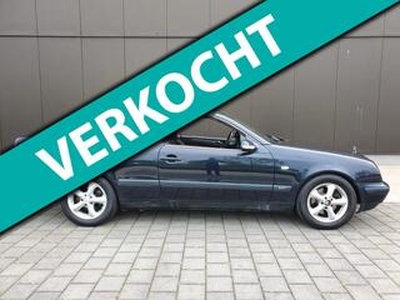 Mercedes-Benz CLK-KLASSE Cabrio 230 K. Avantgarde/CABRIO/STOELVERW/BOSE/AUTOMAAT/LEER/NAVI/NIEUWE APK