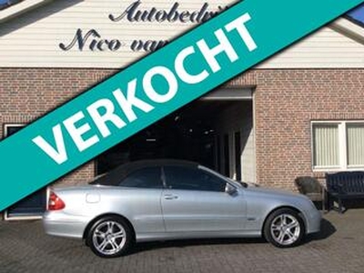 Mercedes-Benz CLK-KLASSE Cabriolet CLK-klasse Cabrio 200 K. Avantgarde