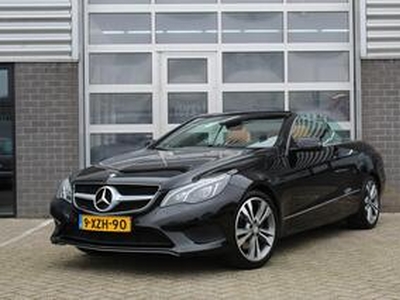 Mercedes-Benz E-KLASSE Cabrio 200 Edition Sport / Navigatie / LED / Leer / Airscarf / Stoelverwarming