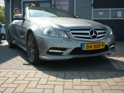 Mercedes-Benz E-KLASSE Mercedes-Benz E-klasse Cabrio - 350 Avantgarde Leder Airscarf