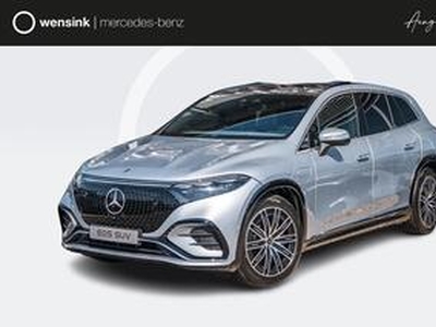 Mercedes-Benz EQS SUV 450 4MATIC AMG Line | 7-persoons | Rij-assistentie + | Panorama-schuifdak | Achterasbesturing | Burmester 3D | Trekhaak | Luchtvering |