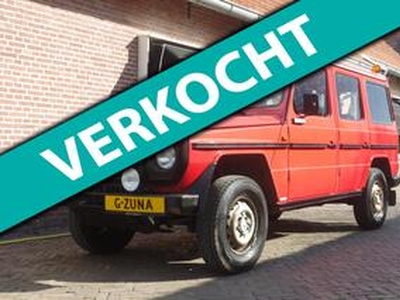 Mercedes-Benz G-KLASSE 230 G Ex Firetruck Barndoors 67000 KM