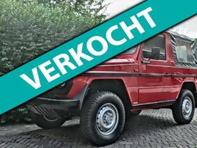 Mercedes-Benz G-KLASSE 240 GD Cabrio