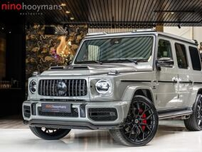 Mercedes-Benz G-KLASSE 63 AMG URBAN Pakket | Designo | CARBON | 360 | Manufaktur | Nightpakket 1 en 2 | Burmester | Rood Stiksel |