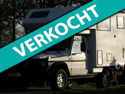 Mercedes-Benz G-KLASSE EXPEDITIE RAID CAMPER AUTOMAAT