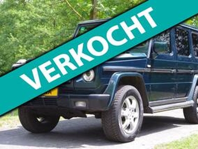 Mercedes-Benz G-KLASSE G 270 CDI 9-PERSOONS YOUNGTIMER