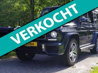 Mercedes-Benz G-KLASSE G 500 MODEL 2014 AMG VERKOCHT/SOLD/VERKAUFT/VENDU