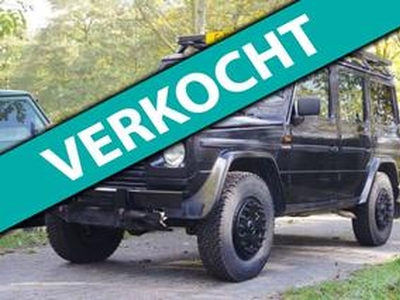 Mercedes-Benz G-KLASSE G300 TD 24V Long Wheel Base Hutchinson Full Options SOLD VENDU VERKAUFT