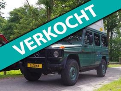 Mercedes-Benz G-KLASSE GD 290 Turbo Diesel Camper Wohnmobil