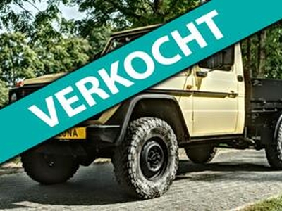 Mercedes-Benz G-KLASSE GE 230 Drie-zijde-kipper Pick-up